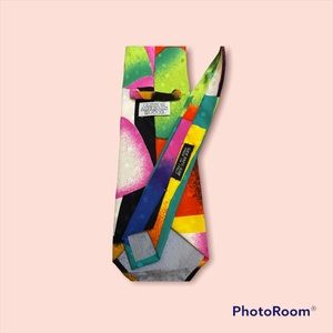 British American House Vintage Silk Colorful Men's Tie Italy